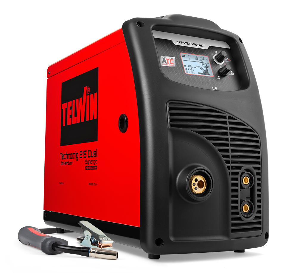 Technomig 215 Dual Synergic - MIG -svářečka na trubičkový drát -Welding Czech 