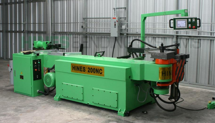 Hines Hydraulická NC ohýbačka (základní model) - ohýbačka trubek - Svářeč Třebíč - Svařování Česká republika